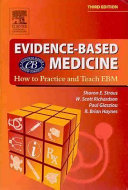 Capa do livro Evidence-Based Medicine: How to Practice and Teach EBM